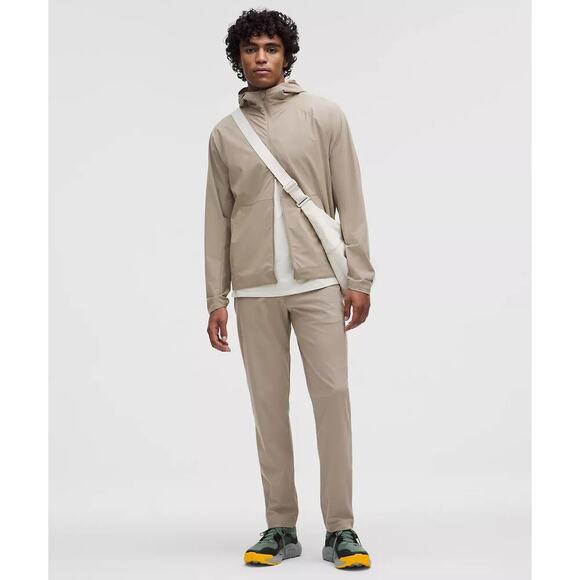 Lululemon Men's ABC Classic-Fit Tofino Sand Warpstreme Pants Size 36 - Picture 1 of 7